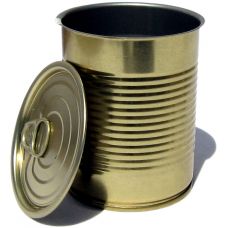 Купить Металлическая банка с крышкой EASY OPEN и кольцом в Ангарске