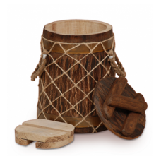 Купить Кубельчик для засолки под старину дубовый 4 л (кавказский дуб) в Ангарске